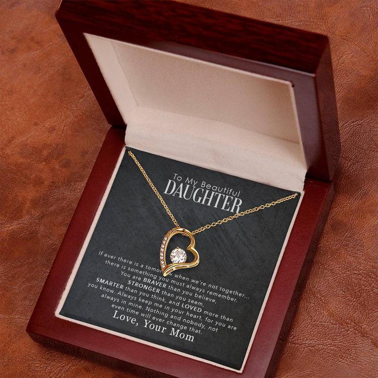 My Beautiful Daughter - Forever Love Necklace - Marlofy.com