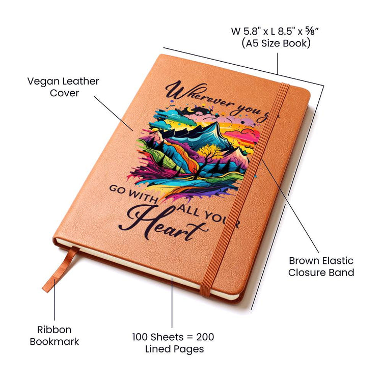 Go With All Your Heart - Journal - Marlofy.com