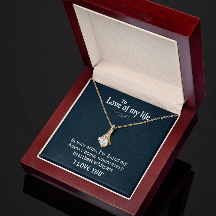 The Love Of My Life - Alluring Beauty Necklace - Marlofy.com