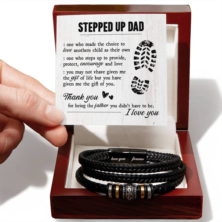 To My Stepdad Gift of Life – Bracelet - Marlofy.com