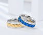 Stainless Steel Spinner Fidget Ring for Men - Marlofy.com