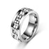 Stainless Steel Spinner Fidget Ring for Men - Marlofy.com