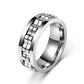 Stainless Steel Spinner Fidget Ring for Men - Marlofy.com