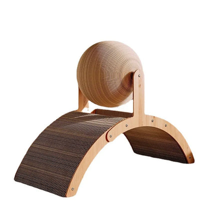 SisalSpin™ Cat Ball 🐱🌀 — Playful Scratching & Exercise