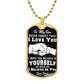 Believe In Yourself - Dog Tag Necklace - Marlofy.com