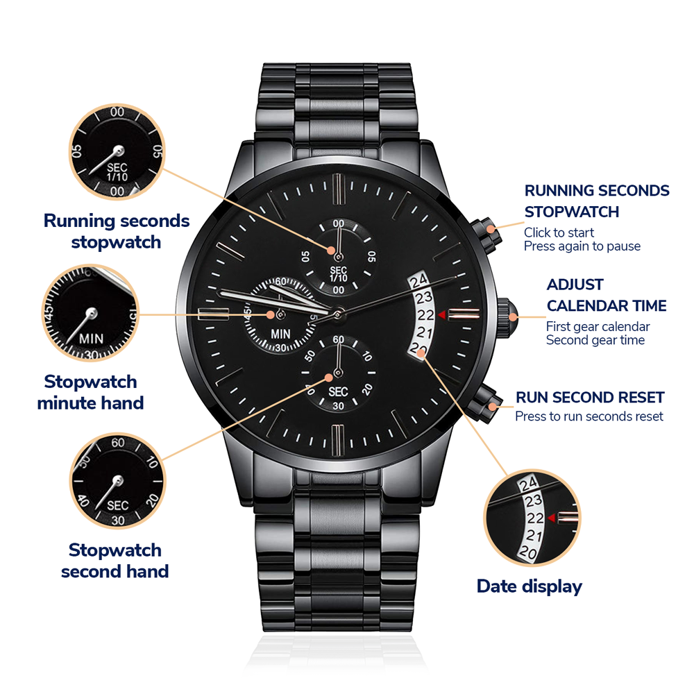 Engraved Watch We&