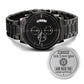 To My Firefighter Husband Need You Here With Us (Charcoal Black) – Men&