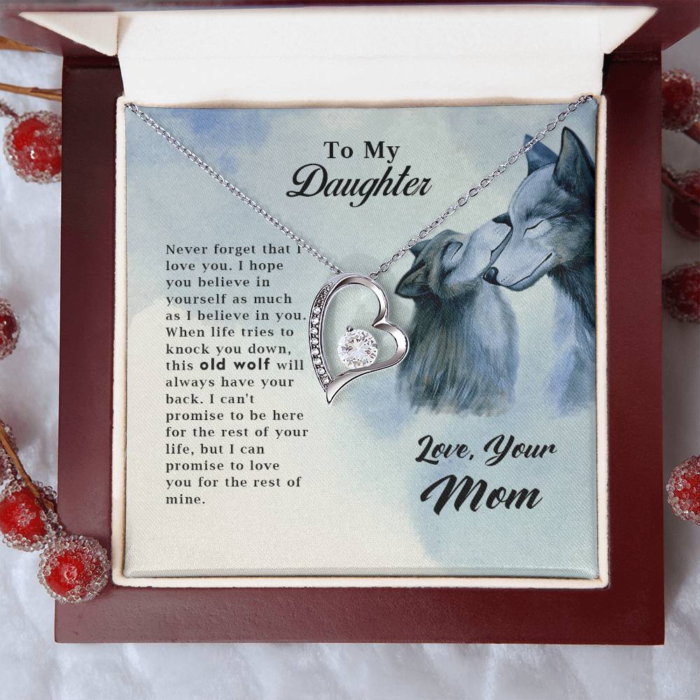 Old Wolf - Forever Love Necklace - Marlofy.com