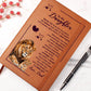 To My Daughter Your Crown – Leather Journal - Marlofy.com