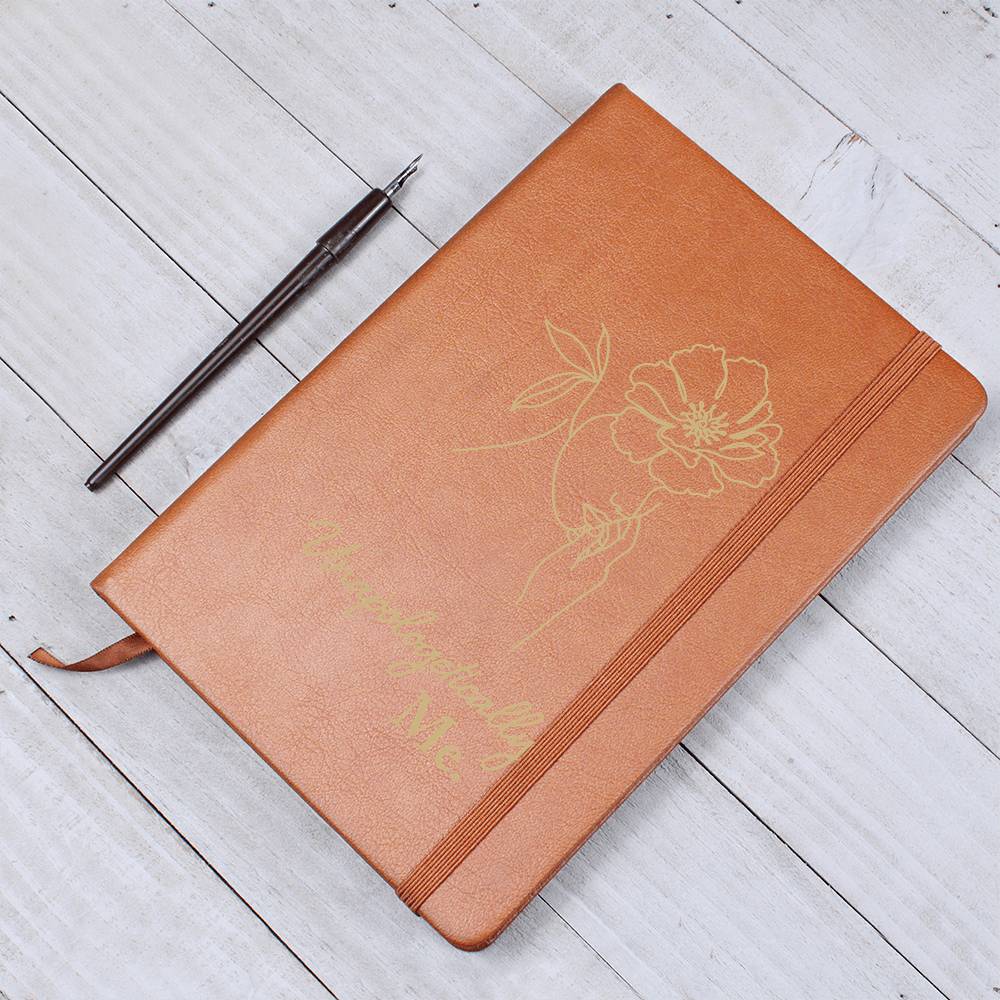 Unapologetically Me - Leather Journal - Marlofy.com