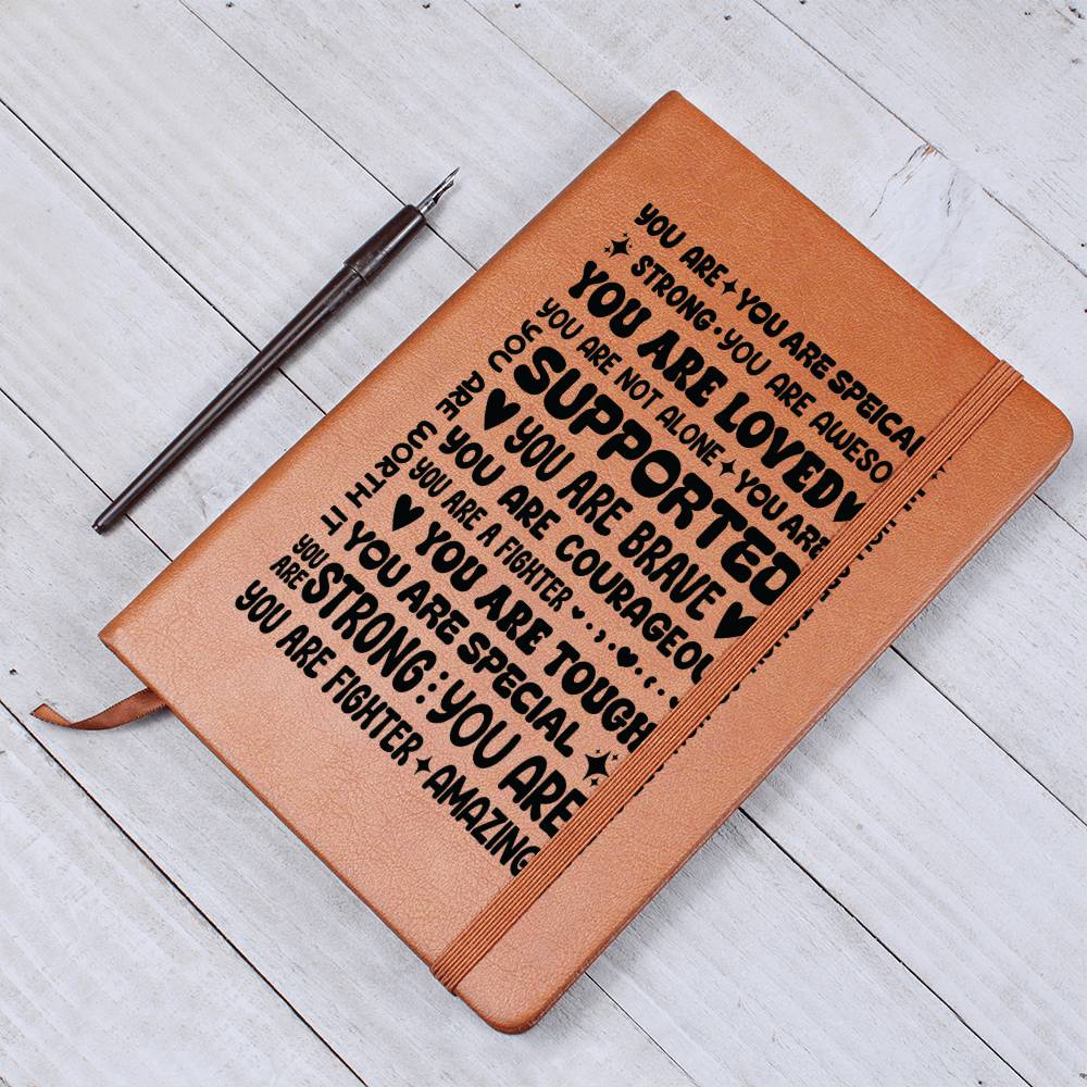 You Are a Fighter – Leather Journal - Marlofy.com