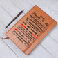 To My Daughter-in-Law Honor – Leather Journal - Marlofy.com
