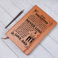 To My Daughter Promise – Leather Journal - Marlofy.com