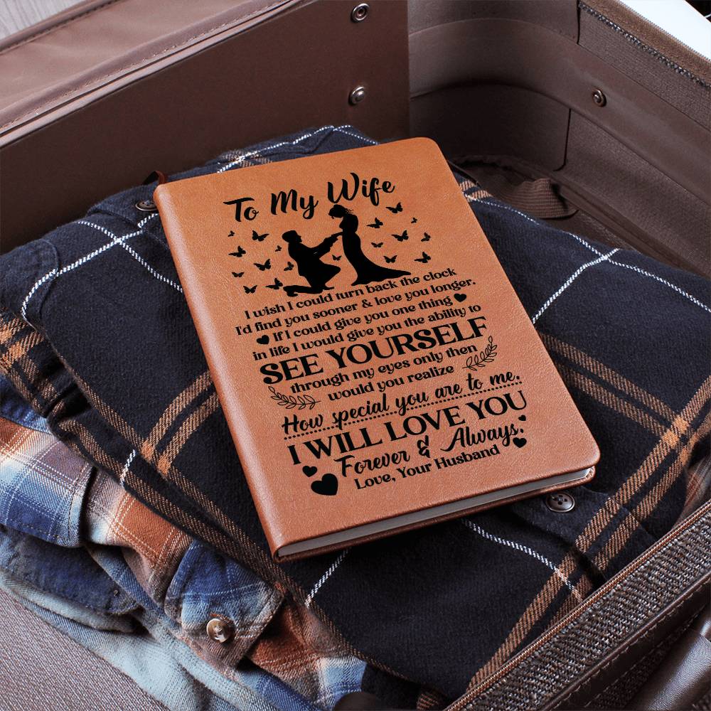 To My Wife Sooner – Leather Journal - Marlofy.com