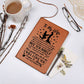 To My Wife Sooner – Leather Journal - Marlofy.com