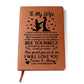 To My Wife Sooner – Leather Journal - Marlofy.com