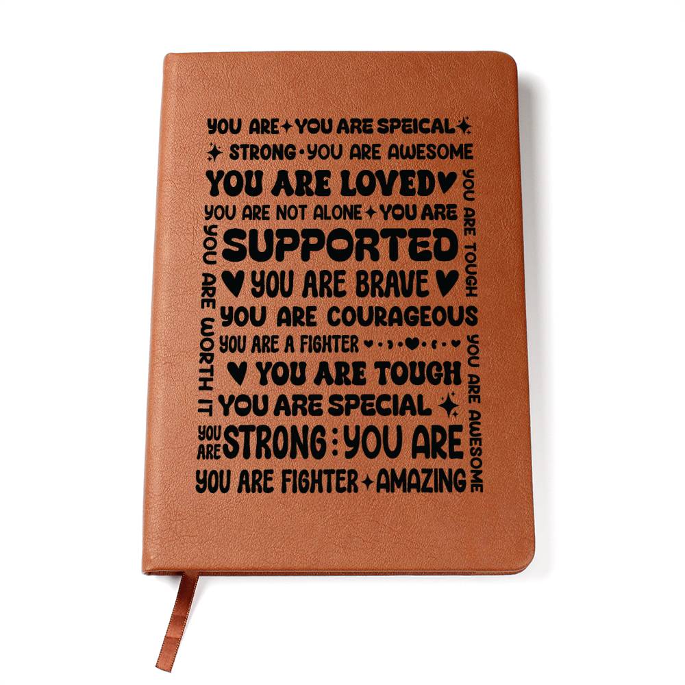 You Are a Fighter – Leather Journal - Marlofy.com