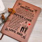 To My Daughter Promise – Leather Journal - Marlofy.com