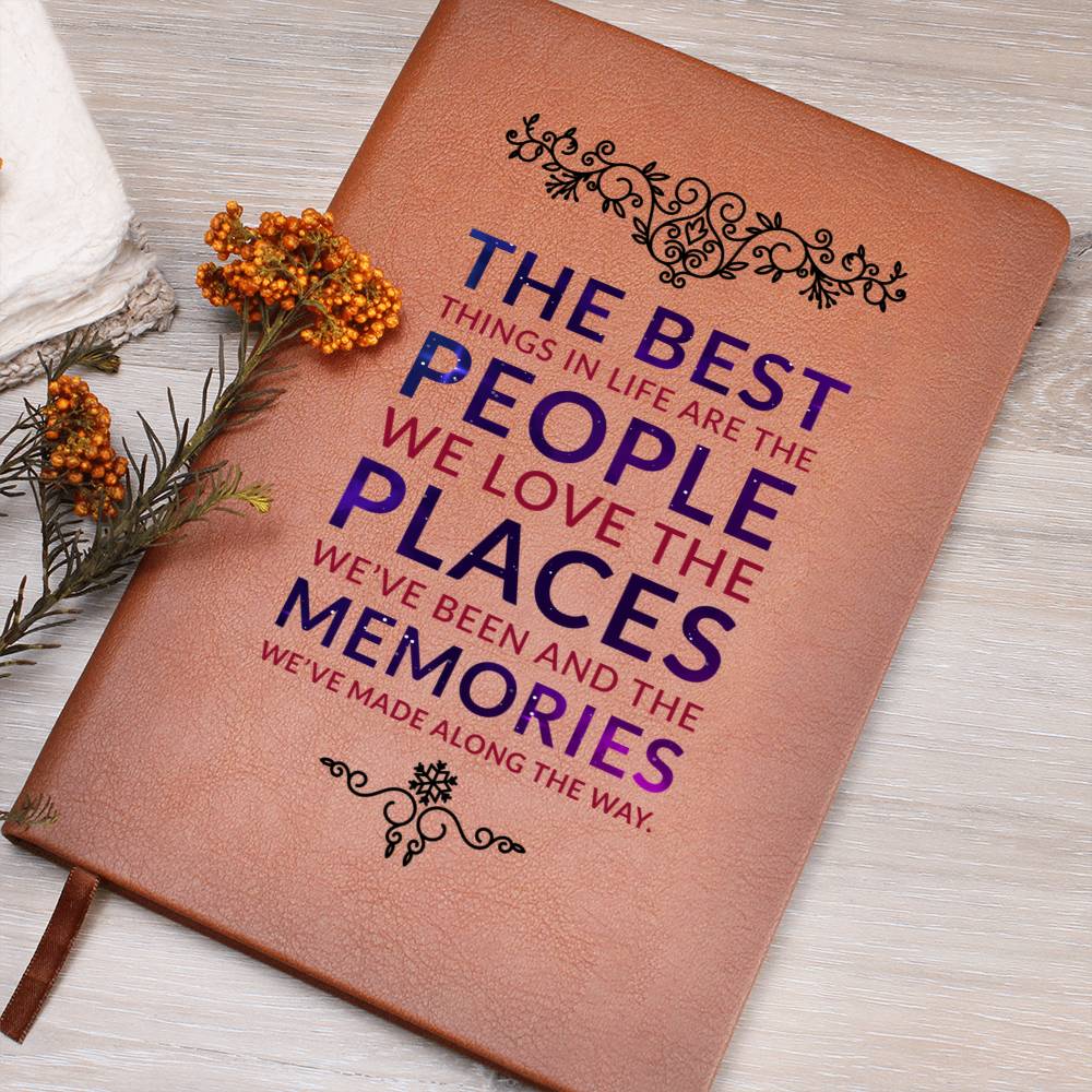 People, Places, Memories - Journal - Marlofy.com