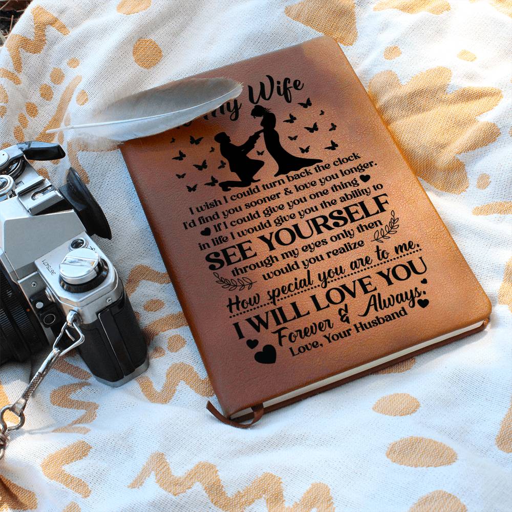 To My Wife Sooner – Leather Journal - Marlofy.com
