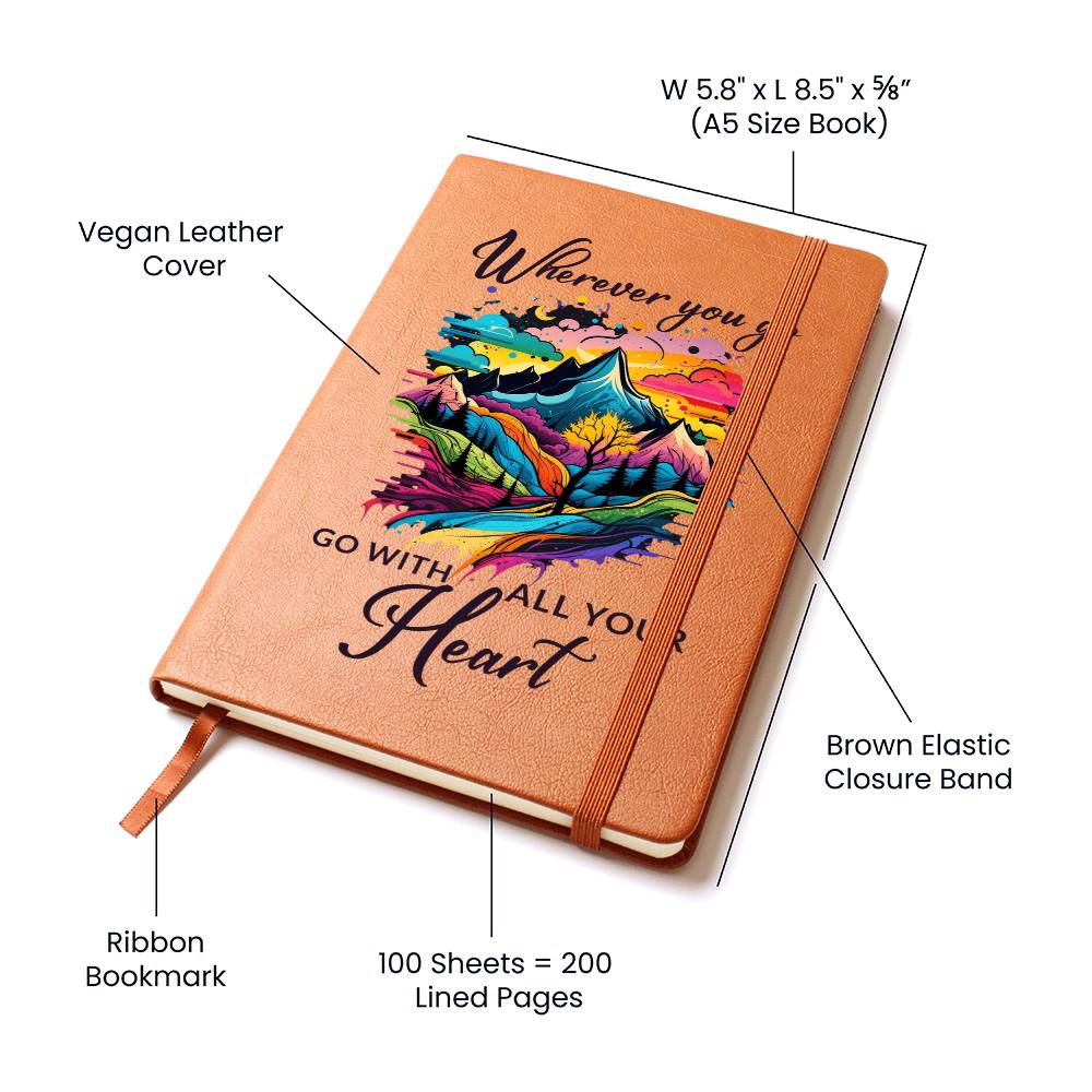 Go With All Your Heart - Journal - Marlofy.com
