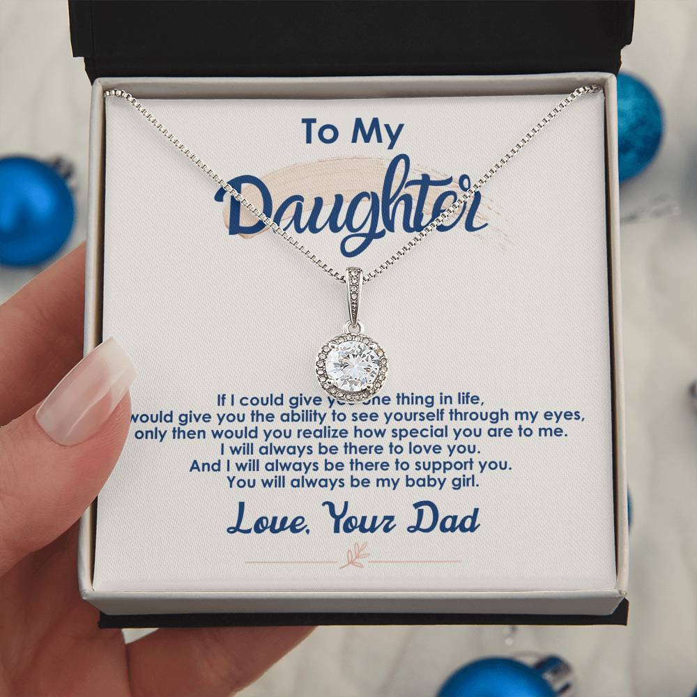 Always Be My Baby Girl - Eternal Hope Necklace - Marlofy.com