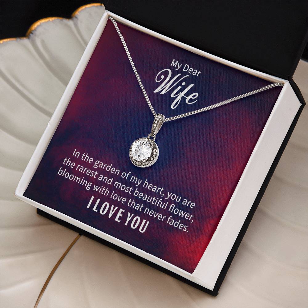 My Wife My Flower - Eternal Hope Necklace - Marlofy.com