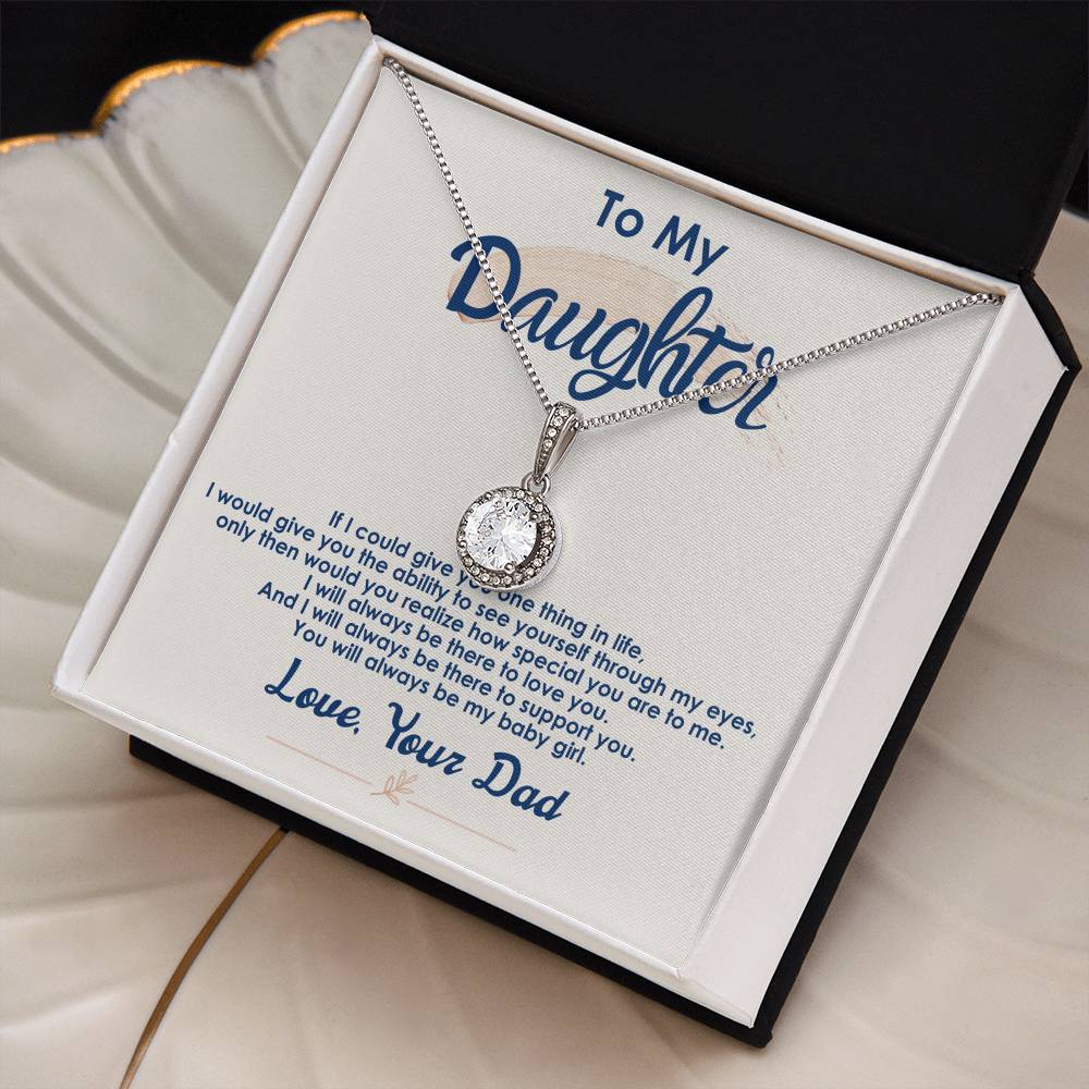 Always Be My Baby Girl - Eternal Hope Necklace - Marlofy.com
