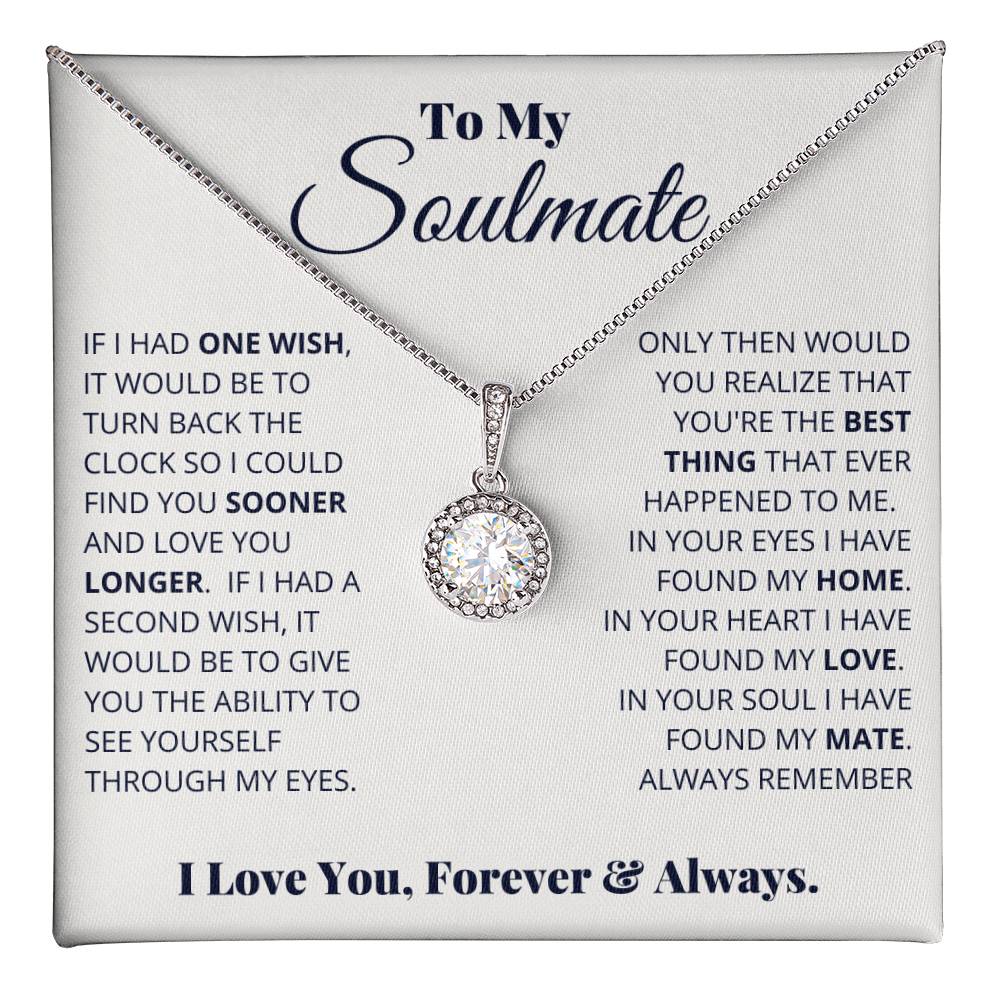 To My Soulmate - Eternal Hope Necklace - Marlofy.com