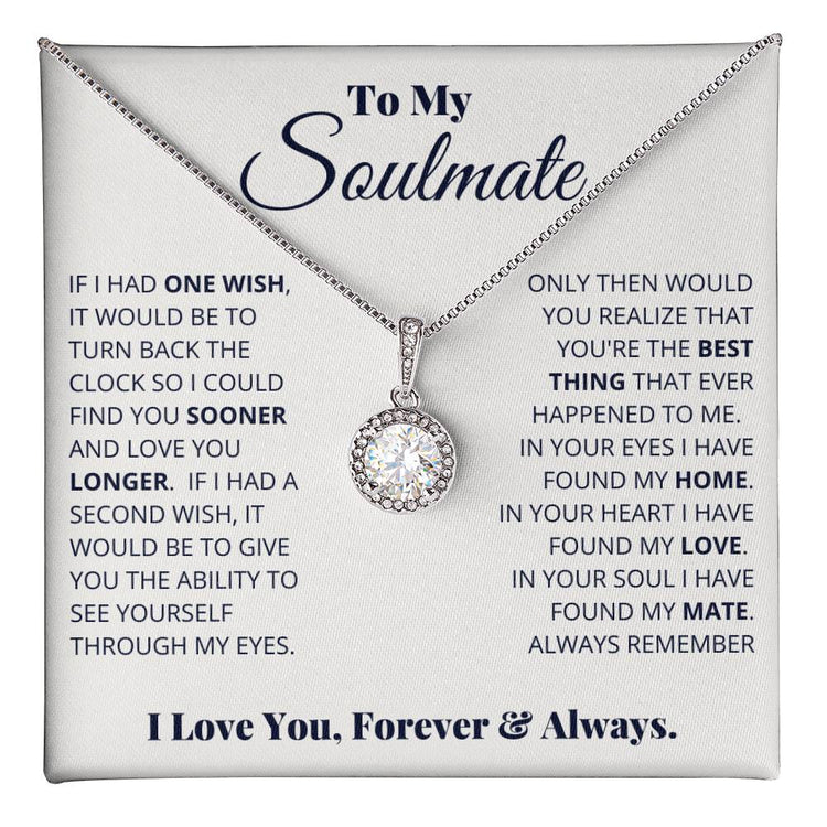 To My Soulmate - Eternal Hope Necklace - Marlofy.com