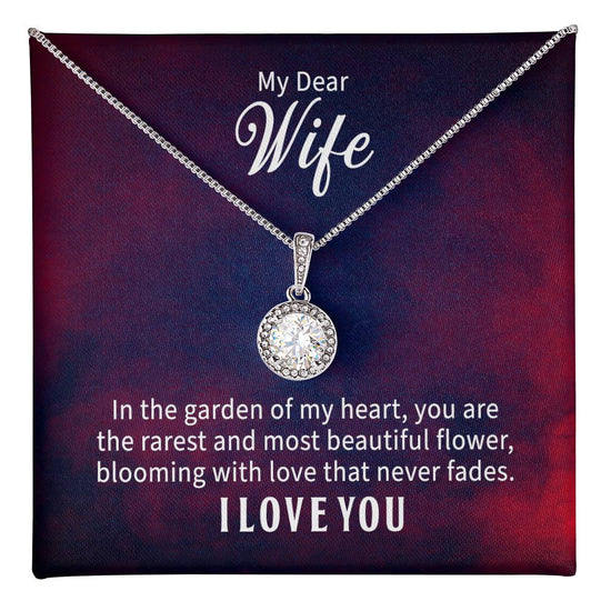 My Wife My Flower - Eternal Hope Necklace - Marlofy.com