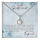 To My Girlfriend - Eternal Hope Necklace - Marlofy.com