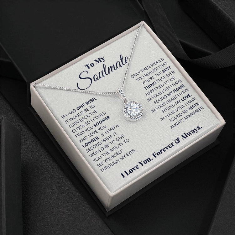 To My Soulmate - Eternal Hope Necklace - Marlofy.com