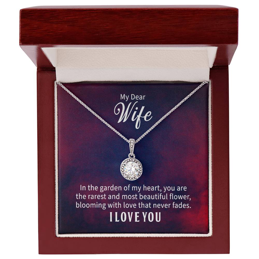 My Wife My Flower - Eternal Hope Necklace - Marlofy.com