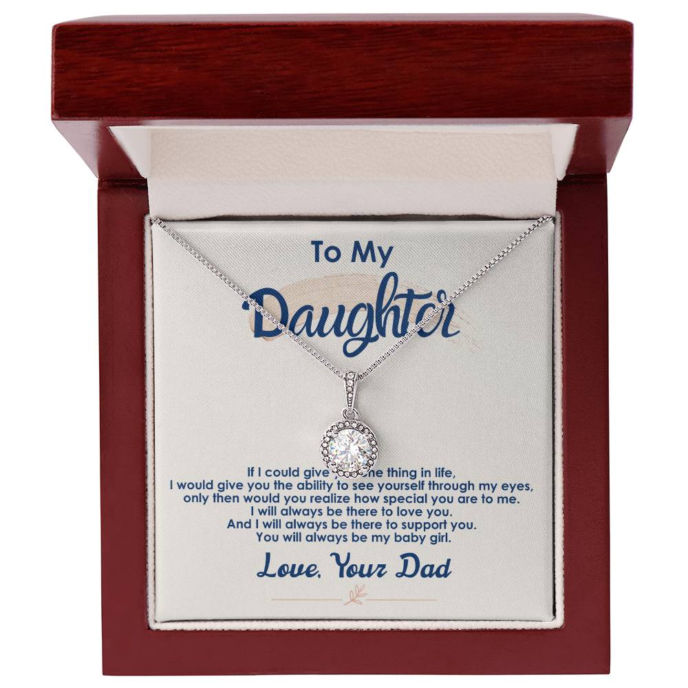 Always Be My Baby Girl - Eternal Hope Necklace - Marlofy.com