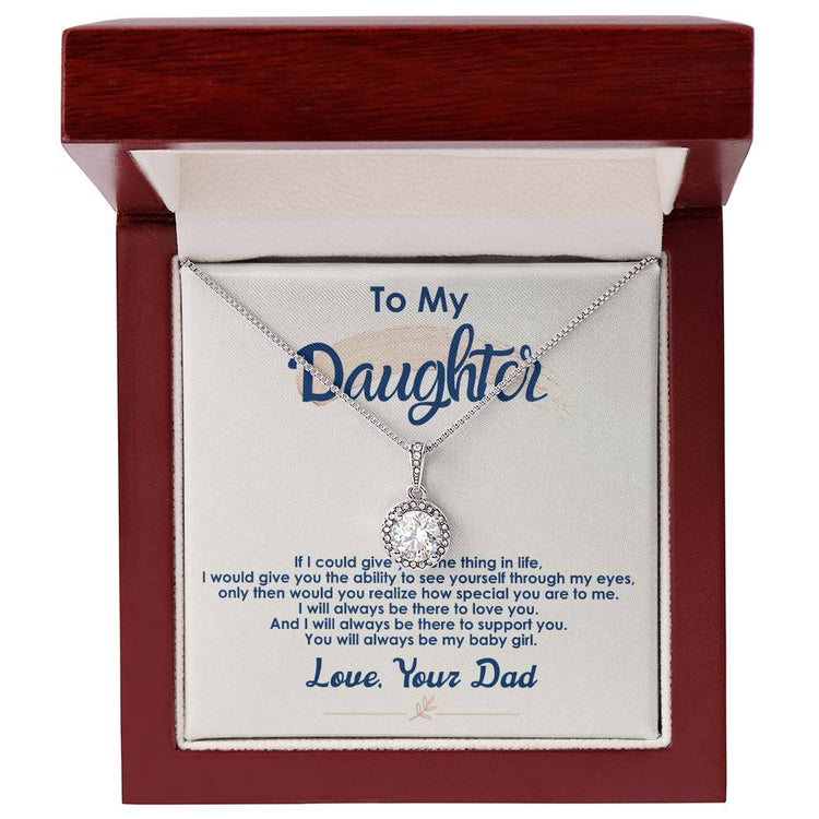 Always Be My Baby Girl - Eternal Hope Necklace - Marlofy.com