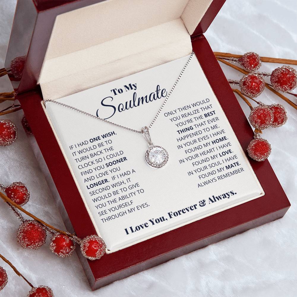 To My Soulmate - Eternal Hope Necklace - Marlofy.com