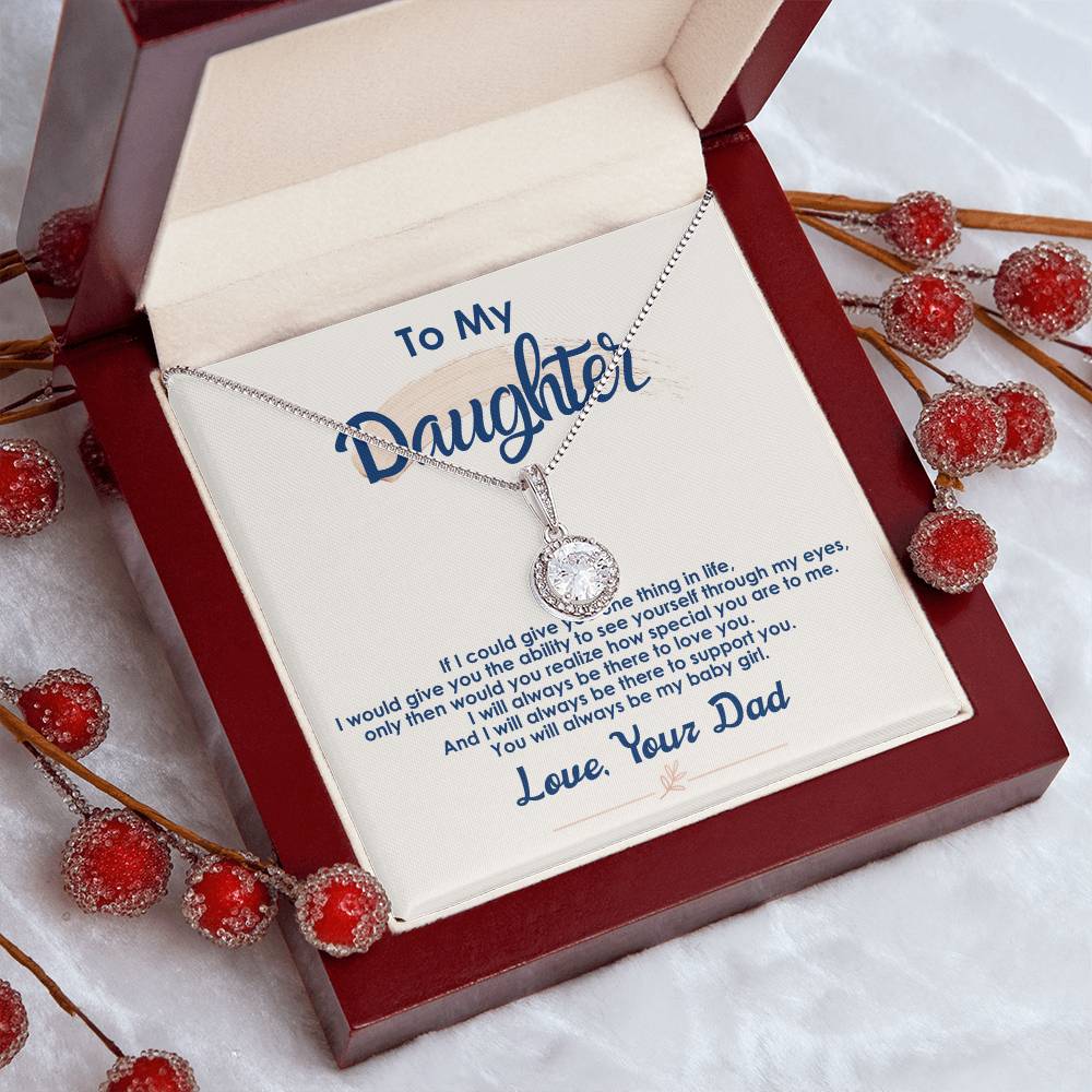 Always Be My Baby Girl - Eternal Hope Necklace - Marlofy.com