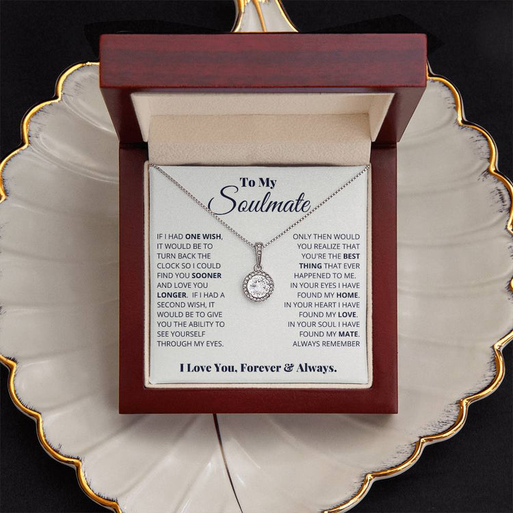 To My Soulmate - Eternal Hope Necklace - Marlofy.com