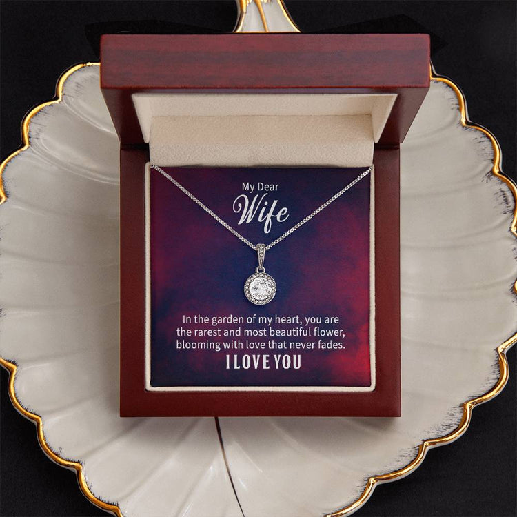My Wife My Flower - Eternal Hope Necklace - Marlofy.com