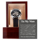 To My Man Life, Love, Best Friend – Luxury Openwork Watch - Marlofy.com