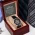 To My Dear Son Always Remember I Love You – Openwork Watch - Marlofy.com