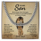 Never Forget - Cuban Link Chain - Marlofy.com