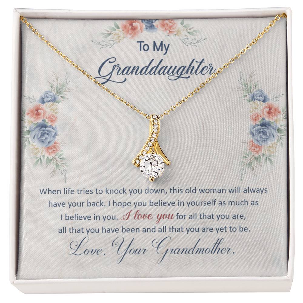 I Have Your Back - Alluring Beauty Necklace - Marlofy.com