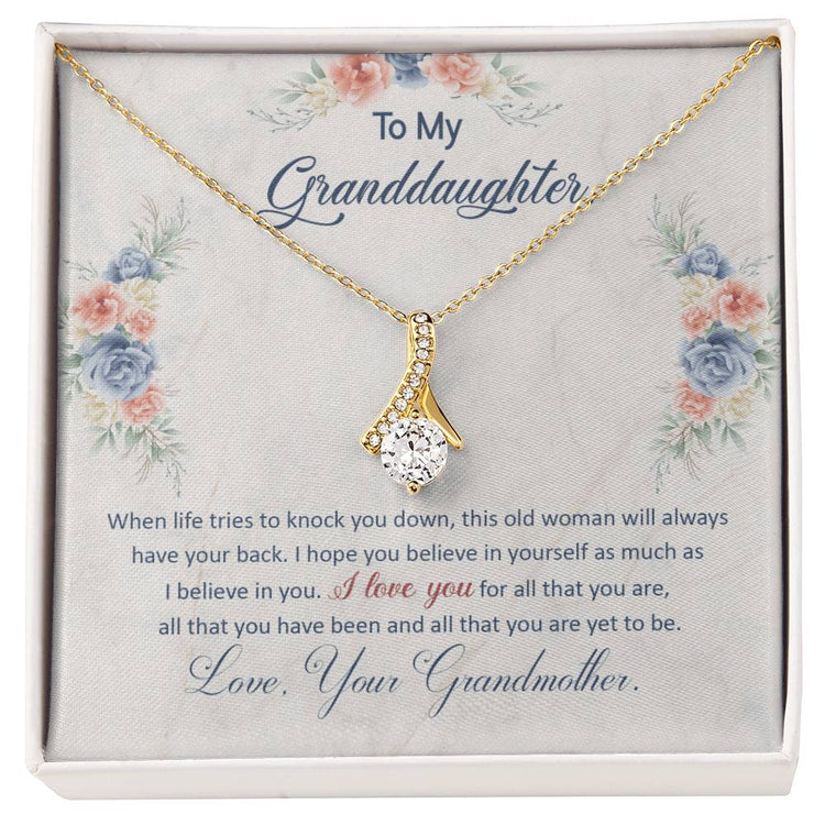 I Have Your Back - Alluring Beauty Necklace - Marlofy.com