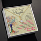 To My Beautiful Daughter - Alluring Beauty Necklace