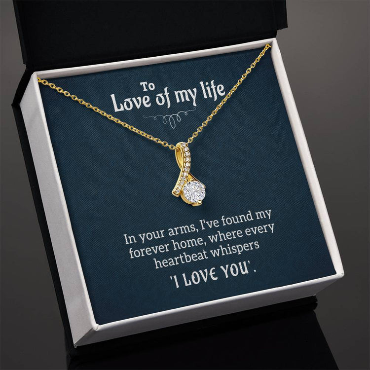 The Love Of My Life - Alluring Beauty Necklace - Marlofy.com