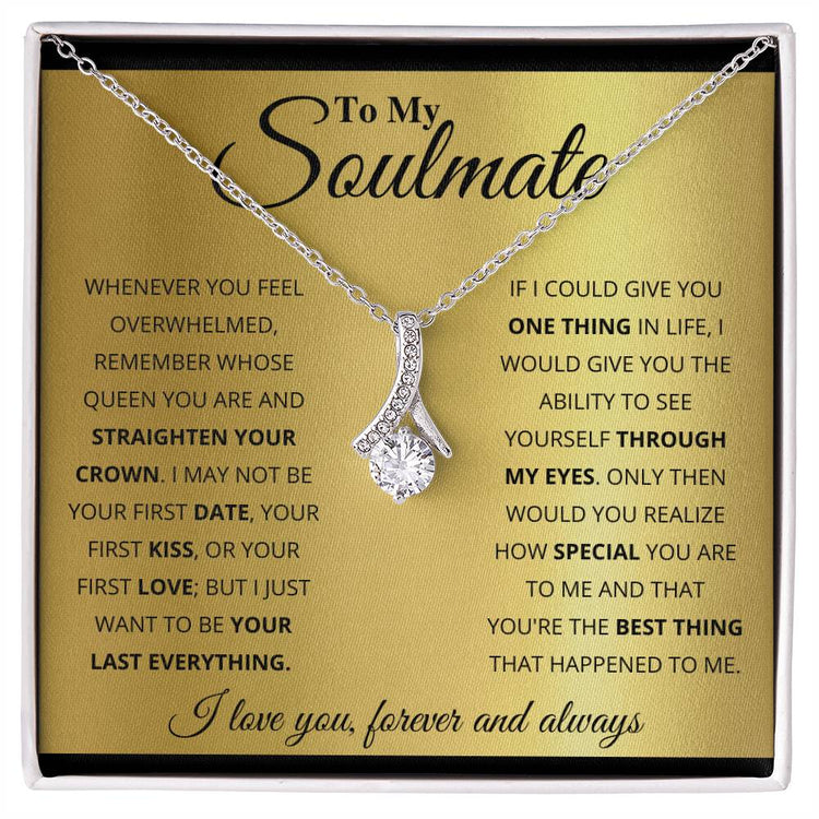To My Soulmate - Alluring Beauty Necklace