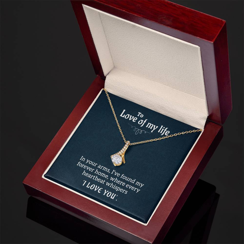 The Love Of My Life - Alluring Beauty Necklace - Marlofy.com