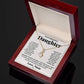 My Daughter My Everything - Alluring Beauty Necklace - Marlofy.com